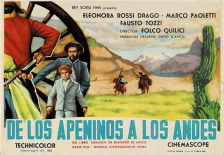 PROGRAMA DE CINE: DE LOS APENINOS A LOS ANDES