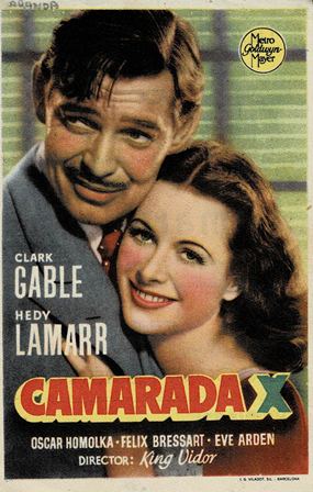 PROGRAMA DE CINE: CAMARADA X