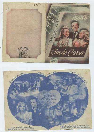 PROGRAMA DE CINE DOBLE: FIN DE CURSO