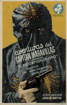 PROGRAMA DE CINE: AVENTURAS DEL CAPITÁN MARAVILLAS