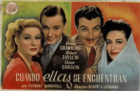 PROGRAMA DE CINE: CUANDO ELLAS SE ENCUENTRAN