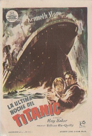 PROGRAMA DE CINE: LA ÚLTIMA NOCHE DEL TITANIC