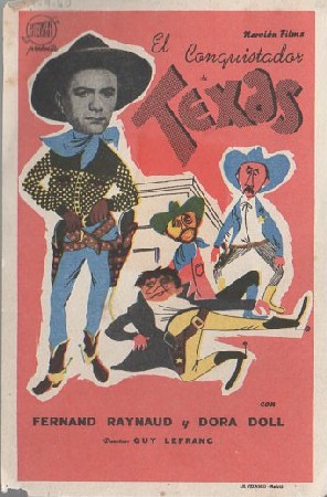 PROGRAMA DE CINE: EL CONQUISTADOR DE TEXAS