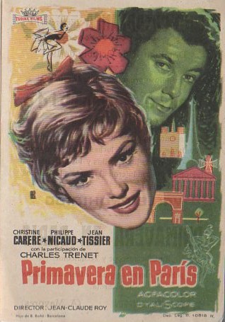 PROGRAMA DE CINE: PRIMAVERA EN PARÍS