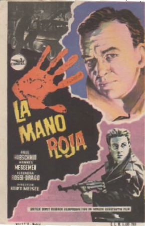 PROGRAMA DE CINE:LA MANO ROJA