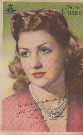 PROGRAMA DE CINE: CARLOTA BILBAO.