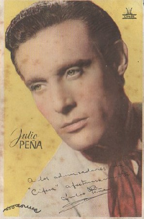 PROGRAMA DE CINE: JULIO PEÑA
