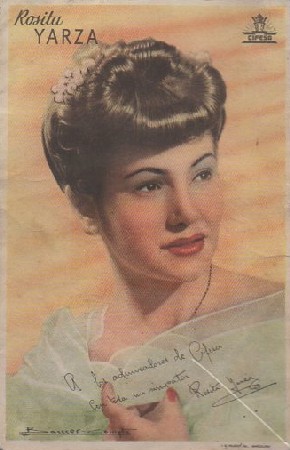 PROGRAMA DE CINE: ROSITA YARZA