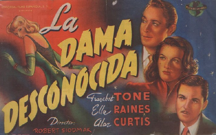 PROGRAMA DE CINE: LA DAMA DESCONOCIDA