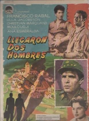 PROGRAMA DE CINE: LLEGARON DOS HOMBRES