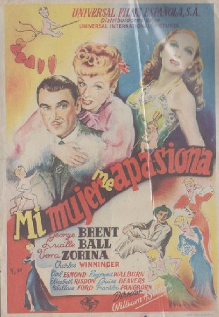 PROGRAMA DE CINE: MI MUJER ME APASIONA