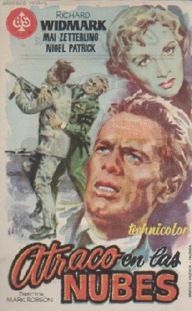 PROGRAMA DE CINE. ATRACO EN LAS NUBES
