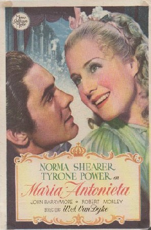 PROGRAMA DE CINE. MARÍA ANTONIETA