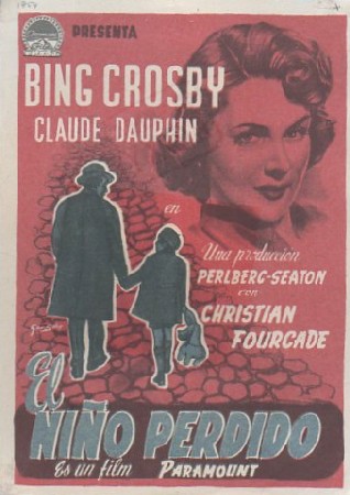 PROGRAMA DE CINE. EL NIÑO PERDIDO