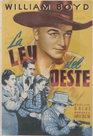 PROGRAMA DE CINE. LA LEY DEL OESTE