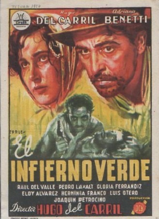 PROGRAMA DE CINE. EL INFIERNO VERDE