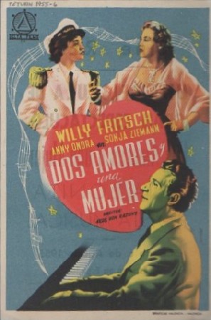PROGRAMA DE CINE. DOS AMORES Y UNA MUJER