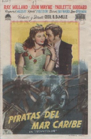PROGRAMA DE CINE. PIRATAS DEL MAR CARIBE