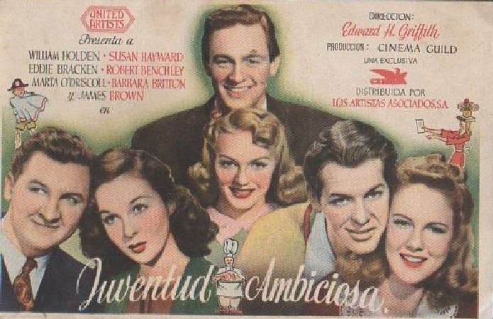 PROGRAMA DE CINE. JUVENTUD AMBICIOSA