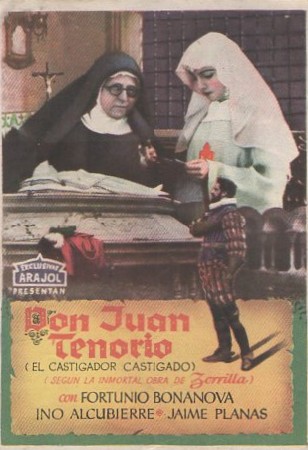 PROGRAMA DE CINE. DON JUAN TENORIO