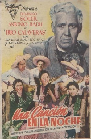 PROGRAMA DE CINE. UNA CANCIÓN EN LA NOCHE