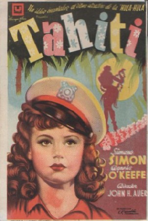 PROGRAMA DE CINE. TAHITÍ