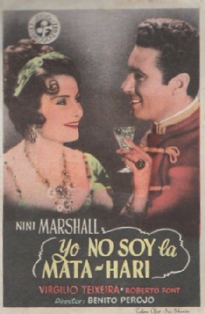 PROGRAMA DE CINE. YO NO SOY LA MATA-HARI