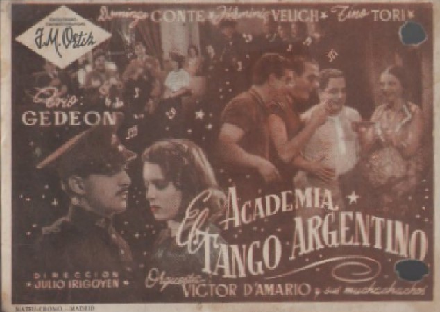 PROGRAMA DE CINE. ACADEMIA EL TANGO ARGENTINO