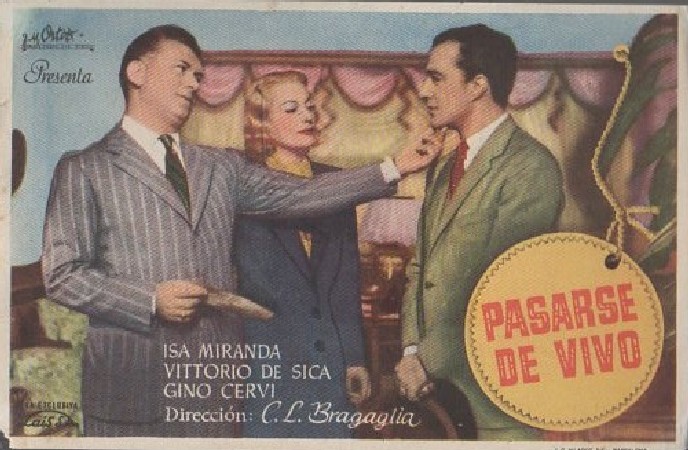 PROGRAMA DE CINE. PASARSE DE VINO