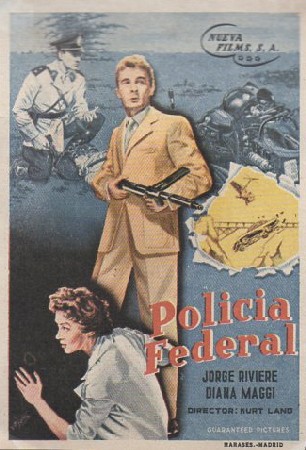 PROGRAMA DE CINE. POLICÍA FEDERAL