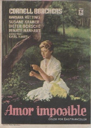 PROGRAMA DE CINE. AMOR IMPOSIBLE