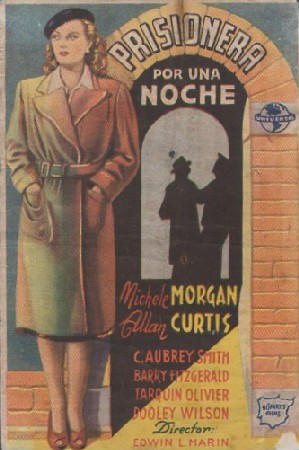 PROGRAMA DE CINE. PRISIONERA POR UNA NOCHE