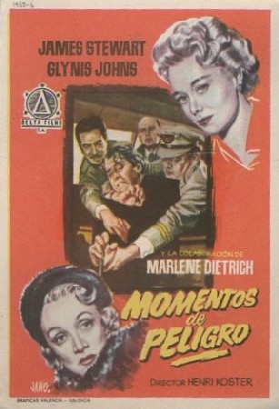 PROGRAMA DE CINE. MOMENTOS DE PELIGRO