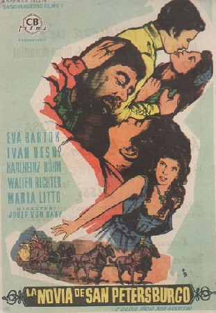 PROGRAMA DE CINE. LA NOVIA DE SAN PETERSBURGO