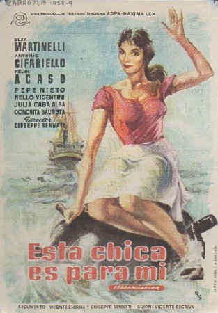 PROGRAMA DE CINE. ESTAS CHICA ES PARA MI