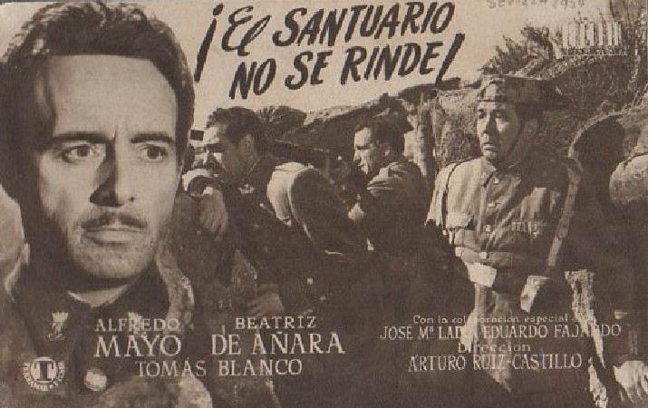 PROGRAMA DE CINE. ¡EL SANTUARIO NO SE RINDE!