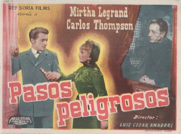 PROGRAMA DE CINE. PASOS PELIGROSOS