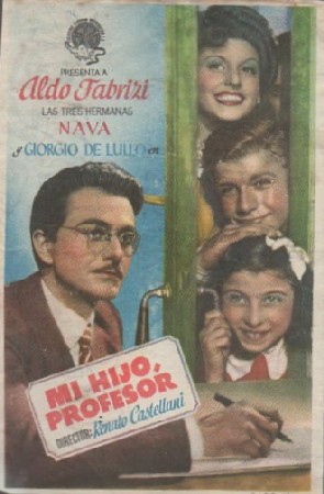 PROGRAMA DE CINE. MI HIJO, PROFESOR