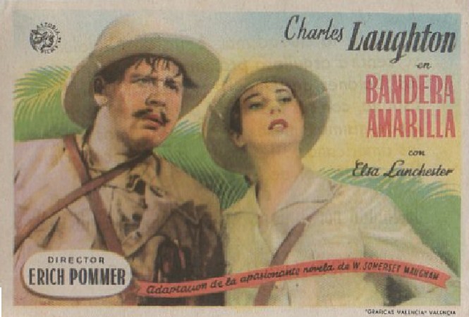 PROGRAMA DE CINE. BANDERA AMARILLA