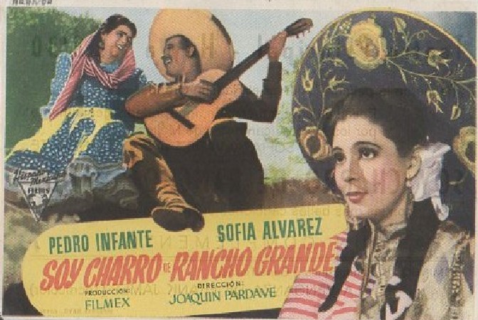 PROGRAMA DE CINE. SOY CHARRO DE DE RANCHO GRANDE