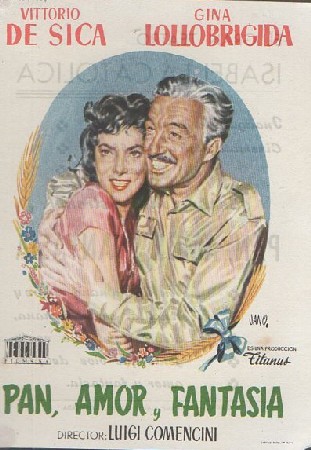 PROGRAMA DE CINE. PAN, AMOR Y FANTASÍA