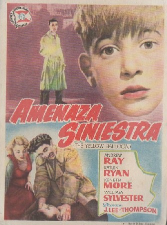 PROGRAMA DE CINE. AMENAZA SINIESTRA