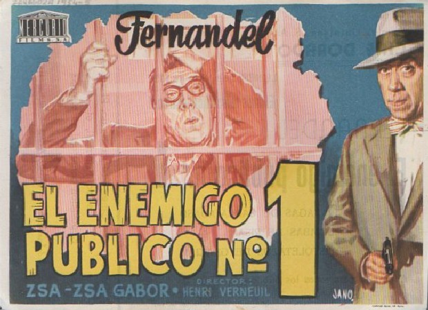 PROGRAMA DE CINE. EL ENEMIGO PÚBLICO Nº 1