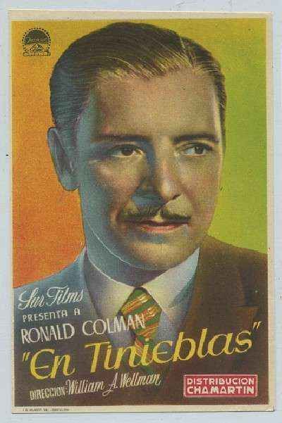 PROGRAMA DE CINE: EN TINIEBLAS