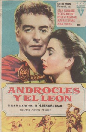 PROGRAMA DE CINE. ANDROCLES Y EL LEON