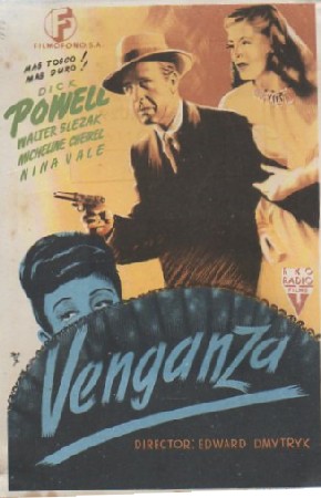 PROGRAMA DE CINE. VENGANZA
