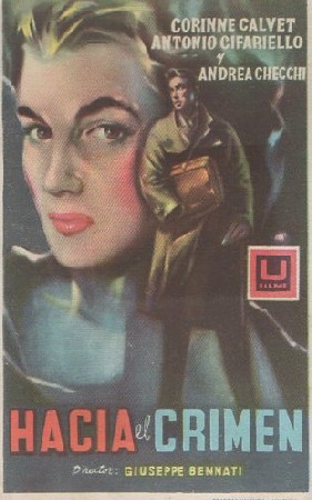 PROGRAMA DE CINE. HACIA EL CRIMEN
