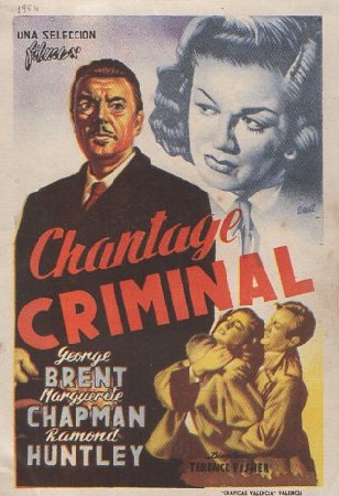 PROGRAMA DE CINE. CHANTAGE CRIMINAL