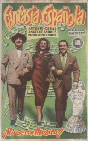 PROGRAMA DE CINE. FANTASÍA ESPAÑOLA