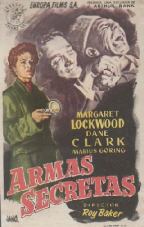 PROGRAMA DE CINE. ARMAS SECRETAS